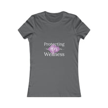 Load image into Gallery viewer, Protecting Her Wellness - Purple Splash- Women's Favorite Tee