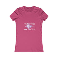 Load image into Gallery viewer, Protecting Her Wellness - Purple Splash- Women's Favorite Tee