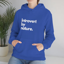 Load image into Gallery viewer, Introvert By Nature Unisex Heavy Blend™ Hooded Sweatshirt