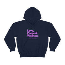 Load image into Gallery viewer, Love-Peace-Wellness2 Unisex Heavy Blend™ Hooded Sweatshirt