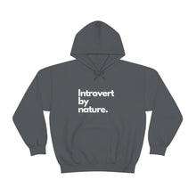 Load image into Gallery viewer, Introvert By Nature Unisex Heavy Blend™ Hooded Sweatshirt