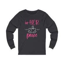 Load image into Gallery viewer, In Her Peace - Unisex Jersey Long Sleeve Tee