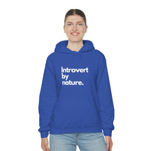 Load image into Gallery viewer, Introvert By Nature Unisex Heavy Blend™ Hooded Sweatshirt
