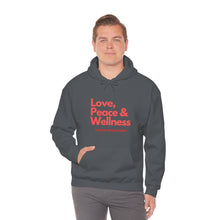 Load image into Gallery viewer, Love-Peace-Wellness1 Unisex Heavy Blend™ Hooded Sweatshirt