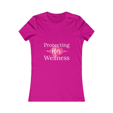Load image into Gallery viewer, Protecting Her Wellness - Pink Splash - Women's Favorite Tee