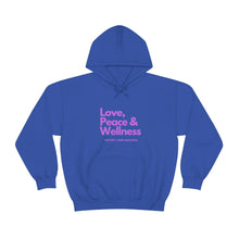 Load image into Gallery viewer, Love-Peace-Wellness2 Unisex Heavy Blend™ Hooded Sweatshirt