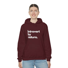 Load image into Gallery viewer, Introvert By Nature Unisex Heavy Blend™ Hooded Sweatshirt