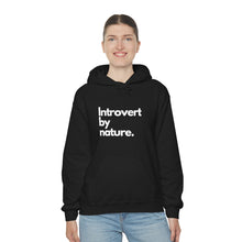 Load image into Gallery viewer, Introvert By Nature Unisex Heavy Blend™ Hooded Sweatshirt
