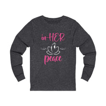Load image into Gallery viewer, In Her Peace - Unisex Jersey Long Sleeve Tee
