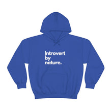 Load image into Gallery viewer, Introvert By Nature Unisex Heavy Blend™ Hooded Sweatshirt