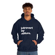 Load image into Gallery viewer, Introvert By Nature Unisex Heavy Blend™ Hooded Sweatshirt