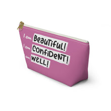 Load image into Gallery viewer, I am - Accessory Pouch w T-bottom
