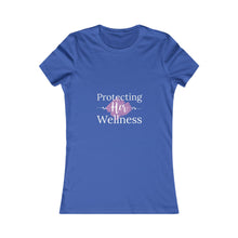 Load image into Gallery viewer, Protecting Her Wellness - Purple Splash- Women's Favorite Tee
