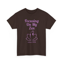 Load image into Gallery viewer, Focusing on My Zen - Unisex Heavy Cotton Tee
