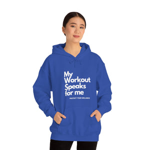 Workout Speaks Unisex Heavy Blend™ Hooded Sweatshirt