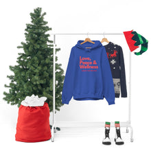 Load image into Gallery viewer, Love-Peace-Wellness1 Unisex Heavy Blend™ Hooded Sweatshirt

