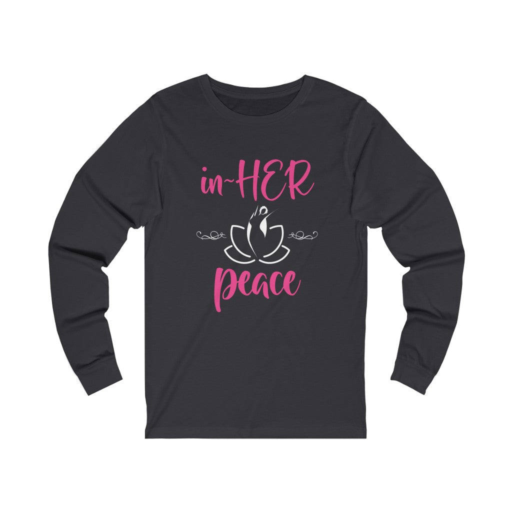 In Her Peace - Unisex Jersey Long Sleeve Tee