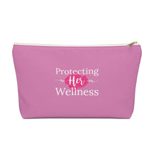 Load image into Gallery viewer, &quot;Protecting Her Wellness&quot; - Accessory Pouch w T-bottom
