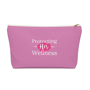 "Protecting Her Wellness" - Accessory Pouch w T-bottom