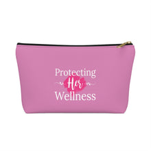 Load image into Gallery viewer, &quot;Protecting Her Wellness&quot; - Accessory Pouch w T-bottom
