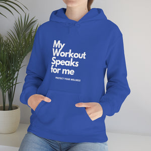 Workout Speaks Unisex Heavy Blend™ Hooded Sweatshirt