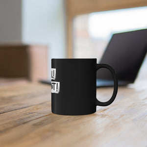 I am - Black mug 11oz