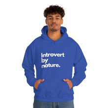 Load image into Gallery viewer, Introvert By Nature Unisex Heavy Blend™ Hooded Sweatshirt
