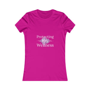 Protecting Her Wellness - Purple Splash- Women's Favorite Tee