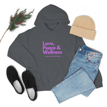 Load image into Gallery viewer, Love-Peace-Wellness2 Unisex Heavy Blend™ Hooded Sweatshirt
