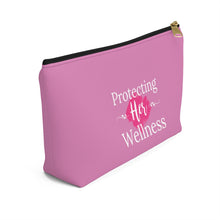 Load image into Gallery viewer, &quot;Protecting Her Wellness&quot; - Accessory Pouch w T-bottom
