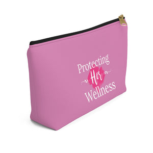 "Protecting Her Wellness" - Accessory Pouch w T-bottom