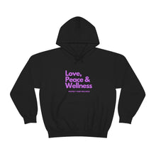 Load image into Gallery viewer, Love-Peace-Wellness2 Unisex Heavy Blend™ Hooded Sweatshirt
