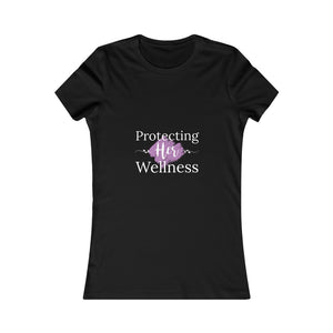 Protecting Her Wellness - Purple Splash- Women's Favorite Tee