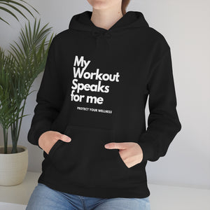Workout Speaks Unisex Heavy Blend™ Hooded Sweatshirt