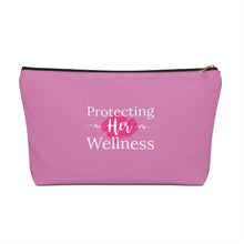 Load image into Gallery viewer, &quot;Protecting Her Wellness&quot; - Accessory Pouch w T-bottom
