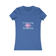 Load image into Gallery viewer, Protecting Her Wellness - Purple Splash- Women&#39;s Favorite Tee
