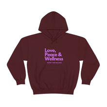 Load image into Gallery viewer, Love-Peace-Wellness2 Unisex Heavy Blend™ Hooded Sweatshirt
