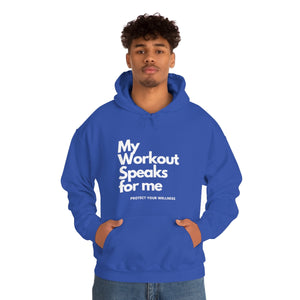 Workout Speaks Unisex Heavy Blend™ Hooded Sweatshirt