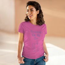 Load image into Gallery viewer, Focusing on My Zen - Women&#39;s Soft Cotton Tee
