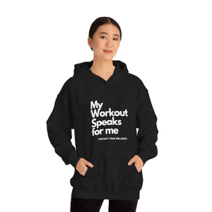Workout Speaks Unisex Heavy Blend™ Hooded Sweatshirt