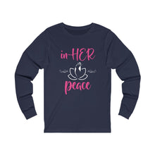 Load image into Gallery viewer, In Her Peace - Unisex Jersey Long Sleeve Tee
