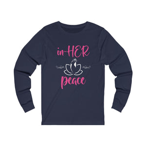 In Her Peace - Unisex Jersey Long Sleeve Tee