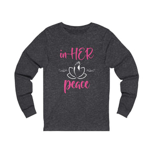 In Her Peace - Unisex Jersey Long Sleeve Tee