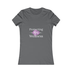 Protecting Her Wellness - Purple Splash- Women's Favorite Tee