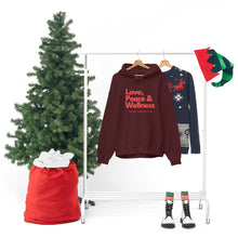 Load image into Gallery viewer, Love-Peace-Wellness1 Unisex Heavy Blend™ Hooded Sweatshirt
