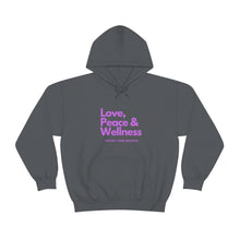 Load image into Gallery viewer, Love-Peace-Wellness2 Unisex Heavy Blend™ Hooded Sweatshirt
