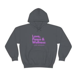 Love-Peace-Wellness2 Unisex Heavy Blend™ Hooded Sweatshirt