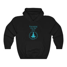 Load image into Gallery viewer, “Focusing on My Zen” (Afro) Unisex Heavy Blend Hoodie
