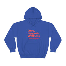 Load image into Gallery viewer, Love-Peace-Wellness1 Unisex Heavy Blend™ Hooded Sweatshirt
