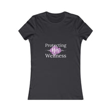 Load image into Gallery viewer, Protecting Her Wellness - Purple Splash- Women&#39;s Favorite Tee
